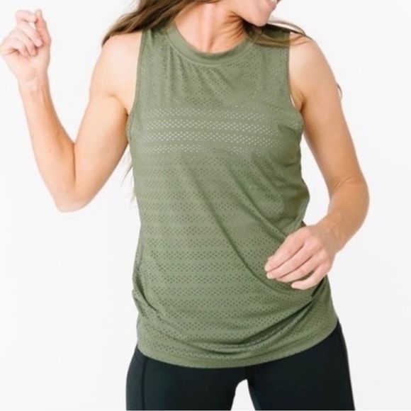 ZYIA Tops - ZYIA Chill Tank RC in Olive
